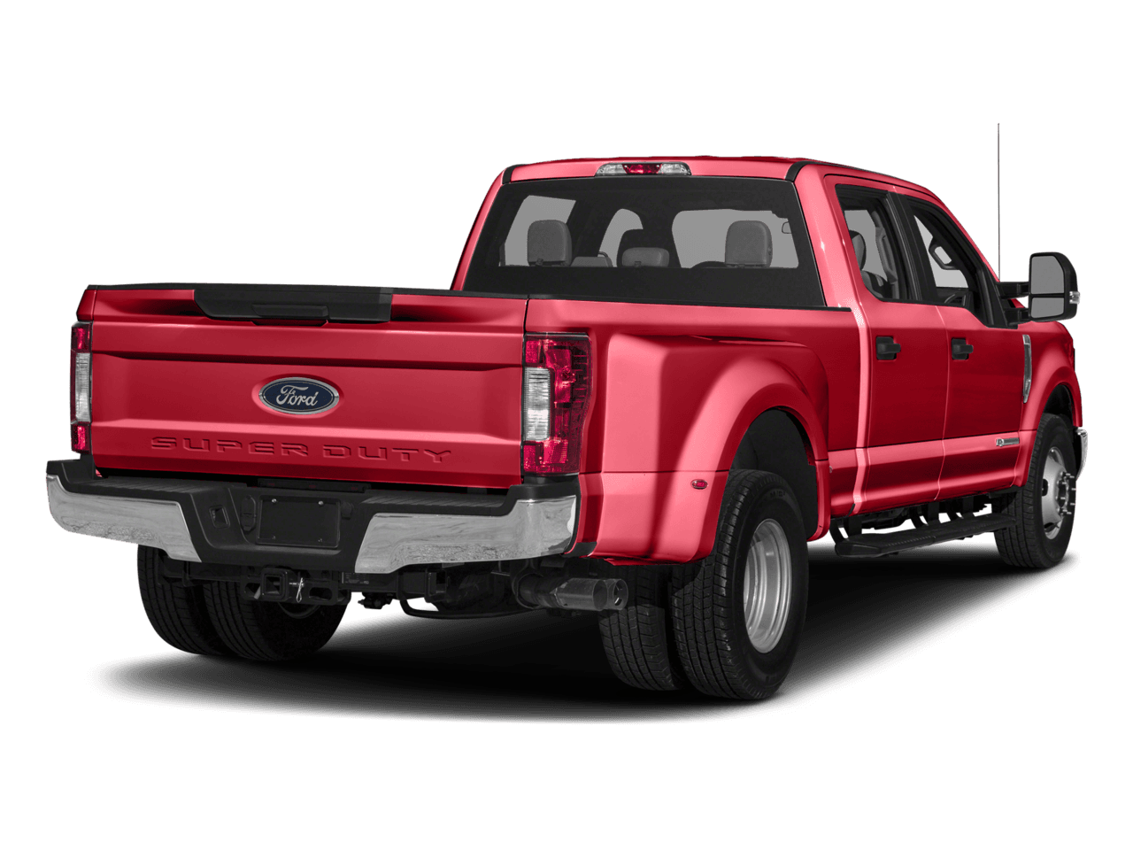 2017 Ford Super Duty F-350 DRW XL 2WD Crew Cab 8' Box - Rear 3/4, facing to the right