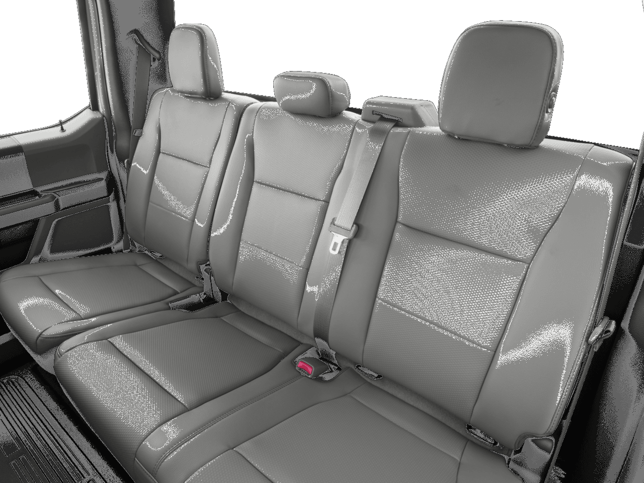 2017 Ford Super Duty F-350 DRW XL 2WD Crew Cab 8' Box - Interior Rear seats