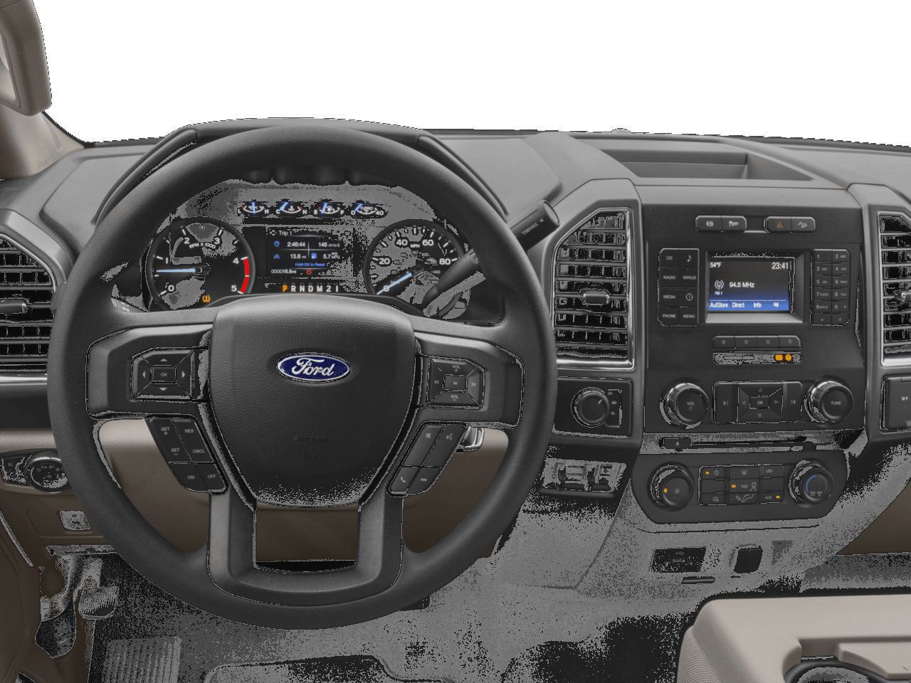 2017 Ford Super Duty F-350 DRW XLT 4WD Crew Cab 8' Box - Interior Drivers Dash