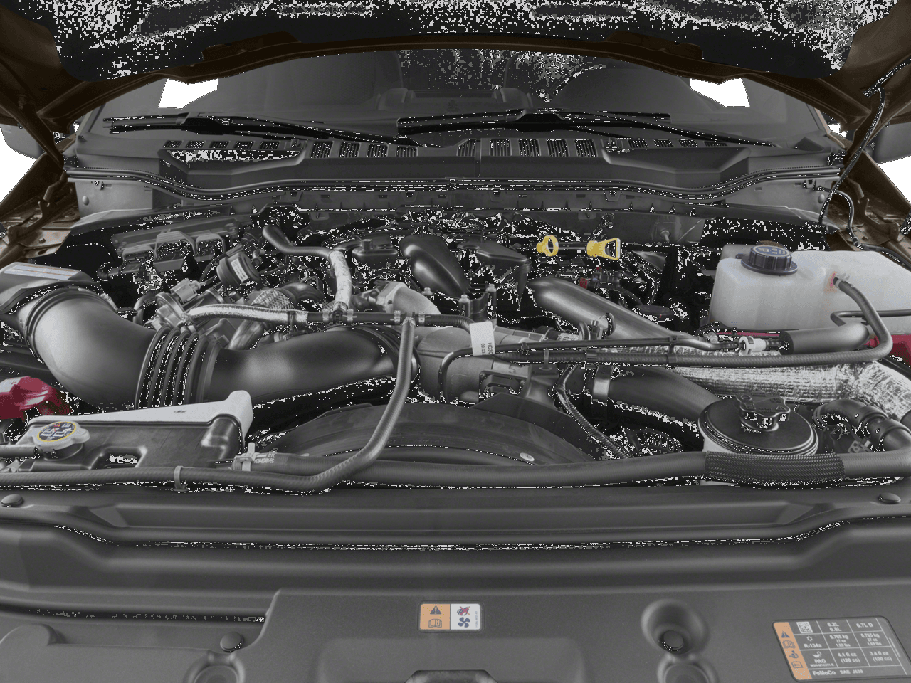 2017 Ford Super Duty F-350 DRW XLT 4WD Crew Cab 8' Box - Interior Engine Shot Feature