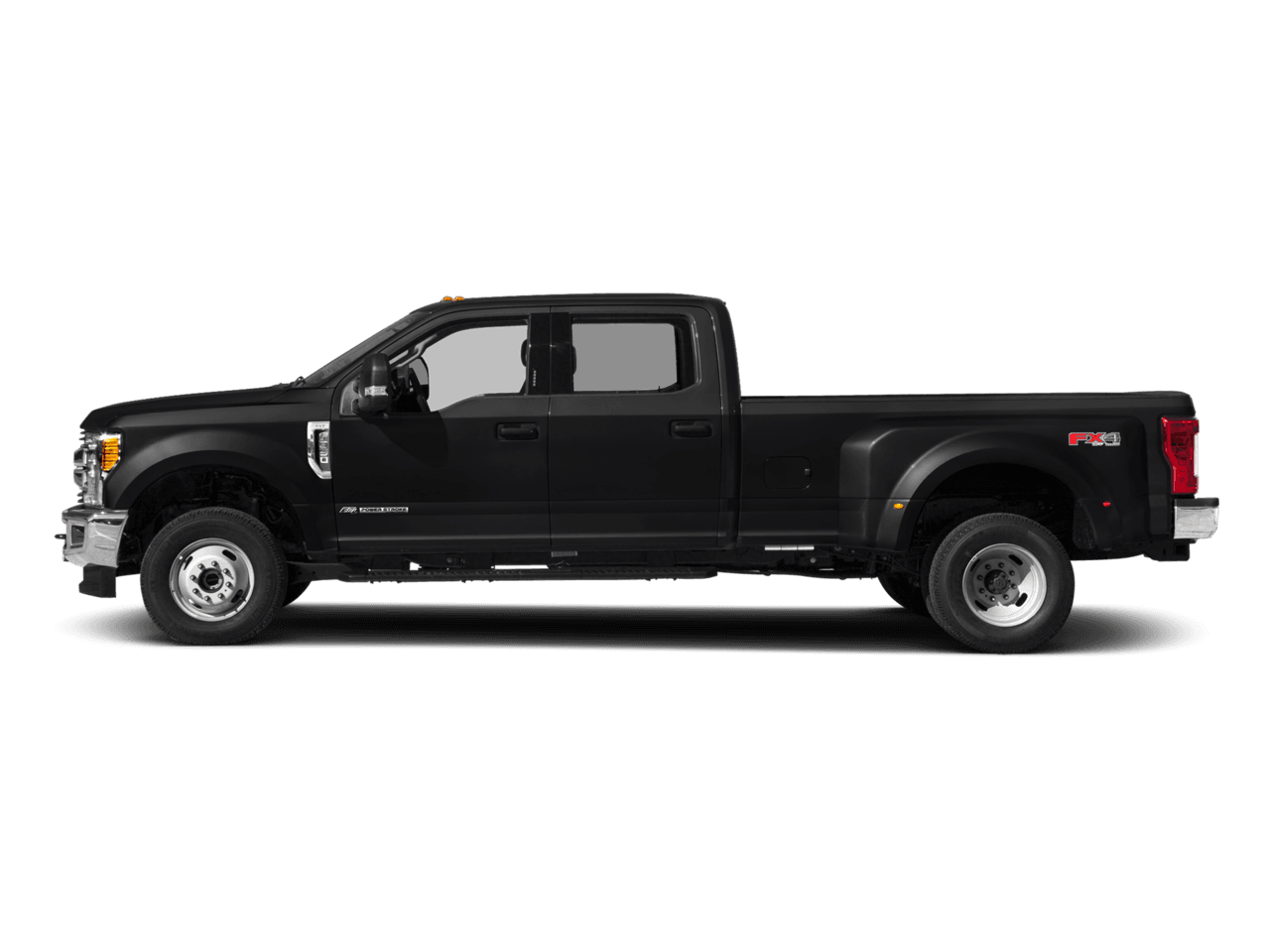 2017 Ford Super Duty F-350 DRW XLT 4WD Crew Cab 8' Box - Profile, facing to the left