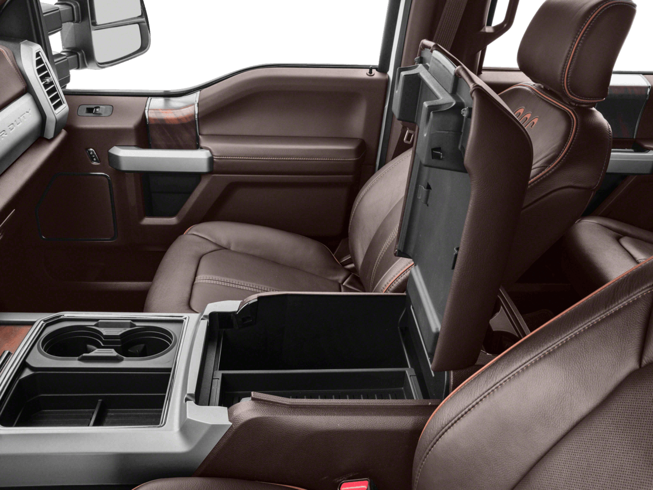 2017 Ford Super Duty F-350 DRW King Ranch 2WD Crew Cab 8' Box - Interior Center Storage Console