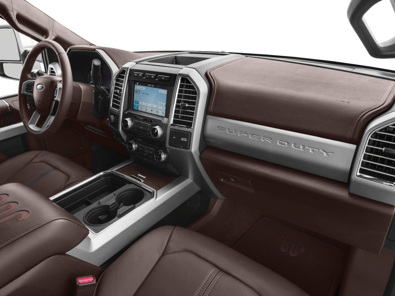 2017 Ford Super Duty F-350 DRW King Ranch 2WD Crew Cab 8' Box - Interior Passenger Dash