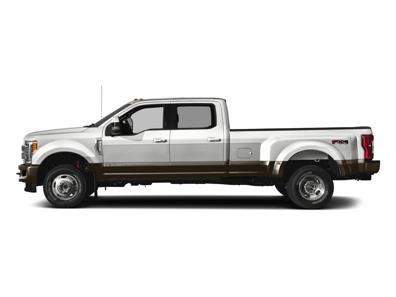 2017 Ford Super Duty F-350 DRW King Ranch 2WD Crew Cab 8' Box - Profile, facing to the left