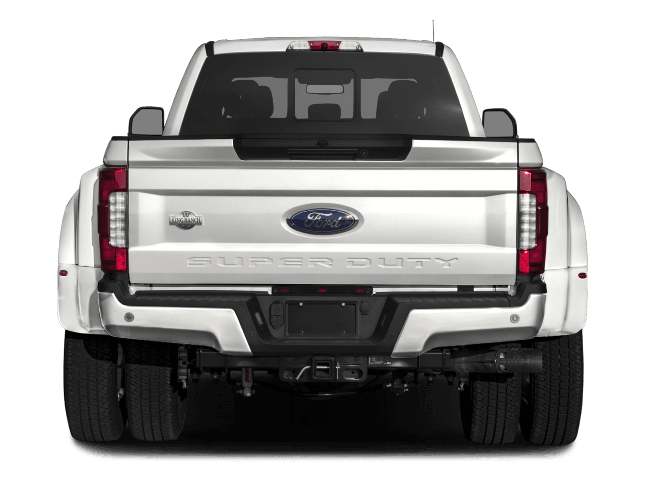 2017 Ford Super Duty F-350 DRW King Ranch 2WD Crew Cab 8' Box - Rear (full)