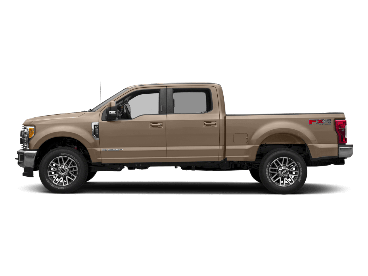2017 Ford Super Duty F-250 SRW Lariat 4WD Crew Cab 8' Box - Profile, facing to the left