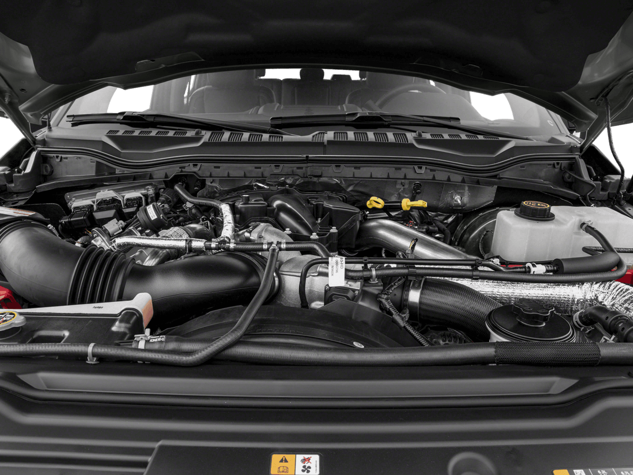 2017 Ford Super Duty F-250 SRW Lariat 4WD Crew Cab 6.75' Box - Interior Engine Shot Feature