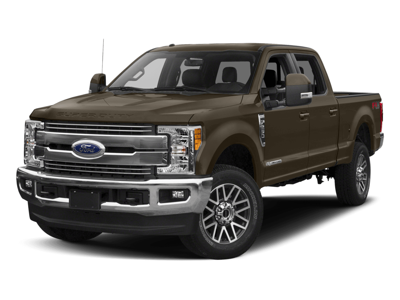 2017 Ford Super Duty F-250 SRW Lariat 4WD Crew Cab 6.75' Box - Front 3/4, facing to the left