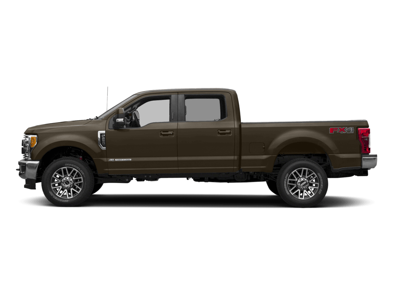 2017 Ford Super Duty F-250 SRW Lariat 4WD Crew Cab 6.75' Box - Profile, facing to the left