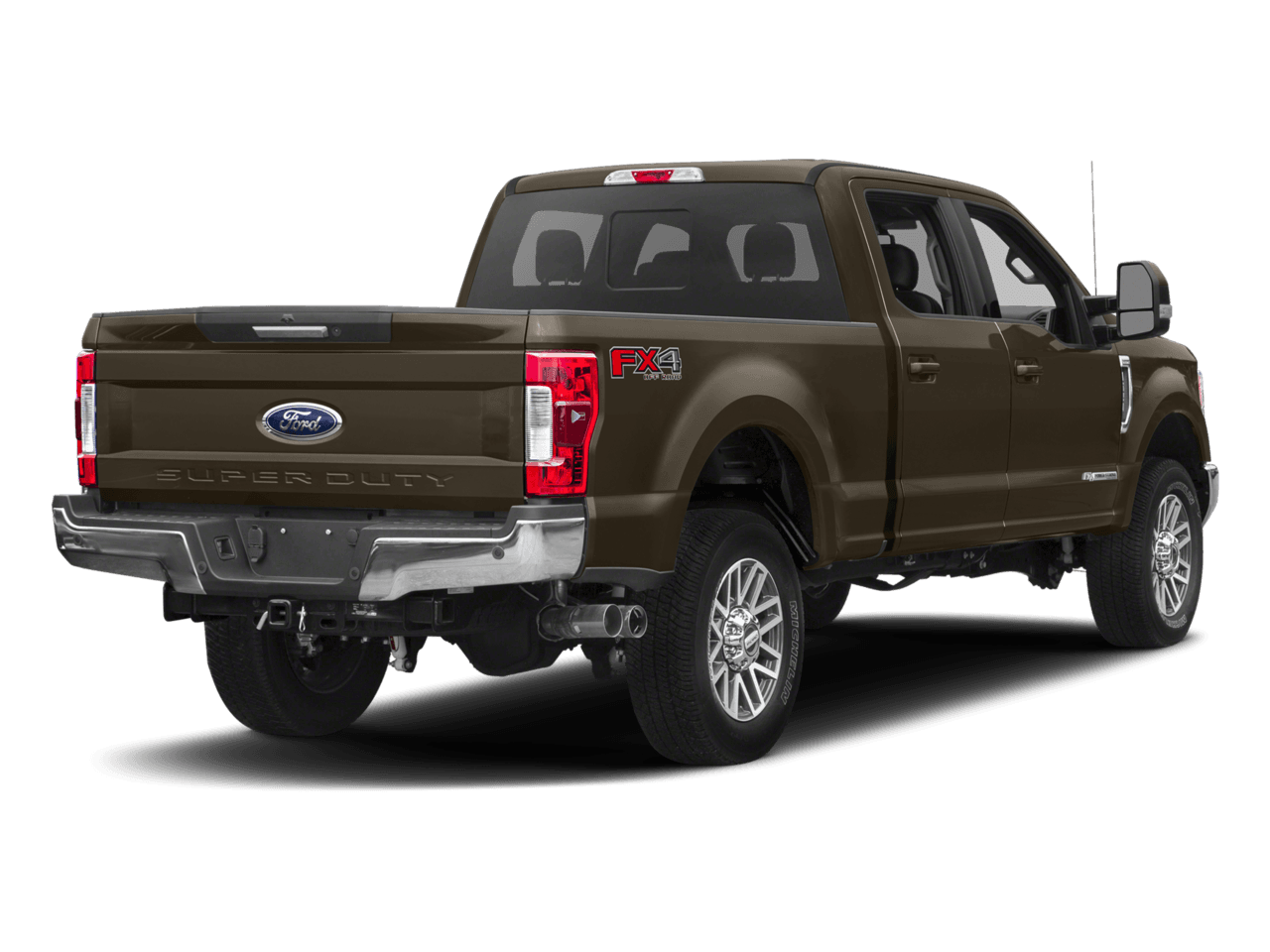 2017 Ford Super Duty F-250 SRW Lariat 4WD Crew Cab 6.75' Box - Rear 3/4, facing to the right
