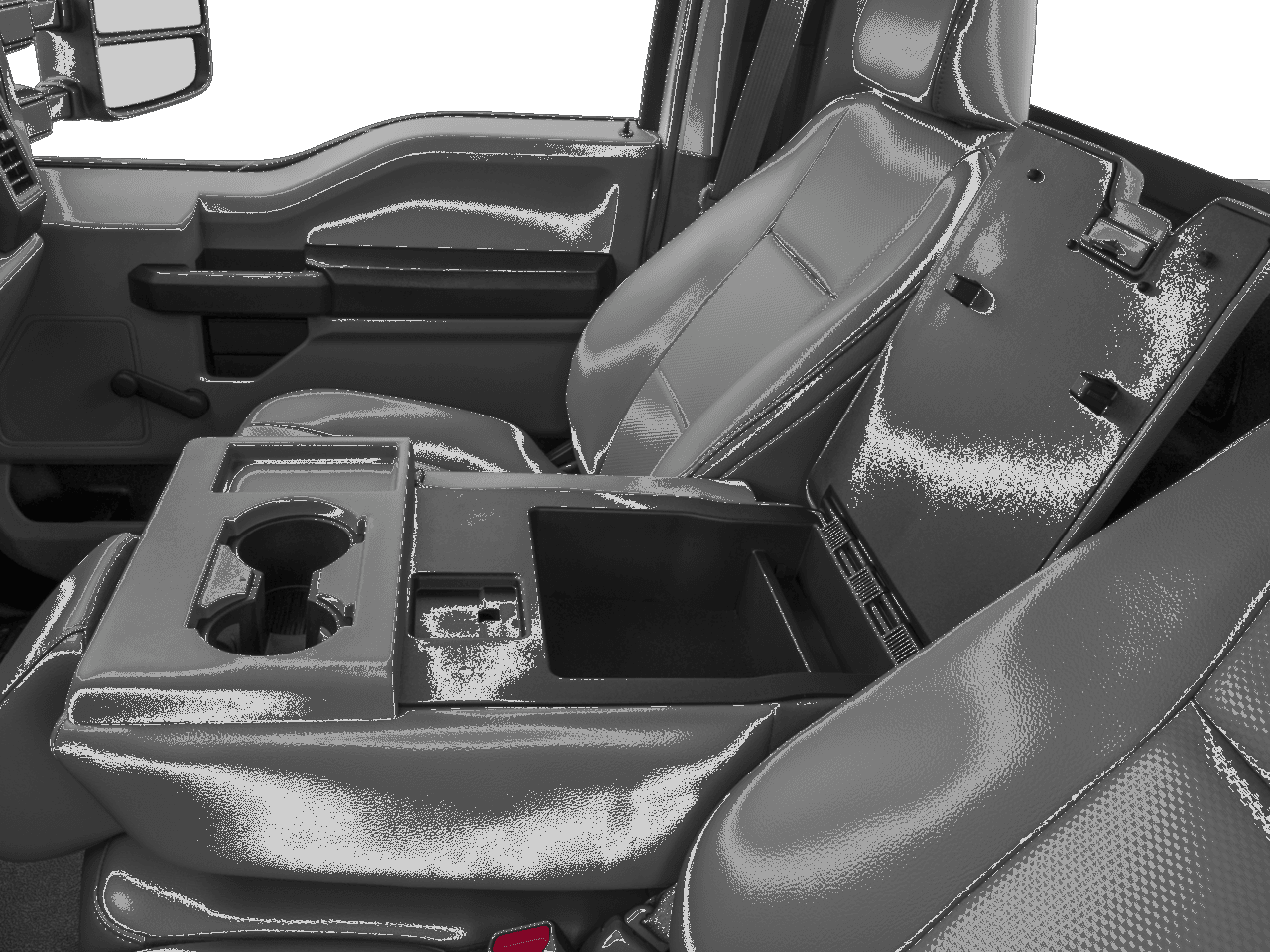 2017 Ford Super Duty F-250 SRW XL 2WD Reg Cab 8' Box - Interior Center Storage Console