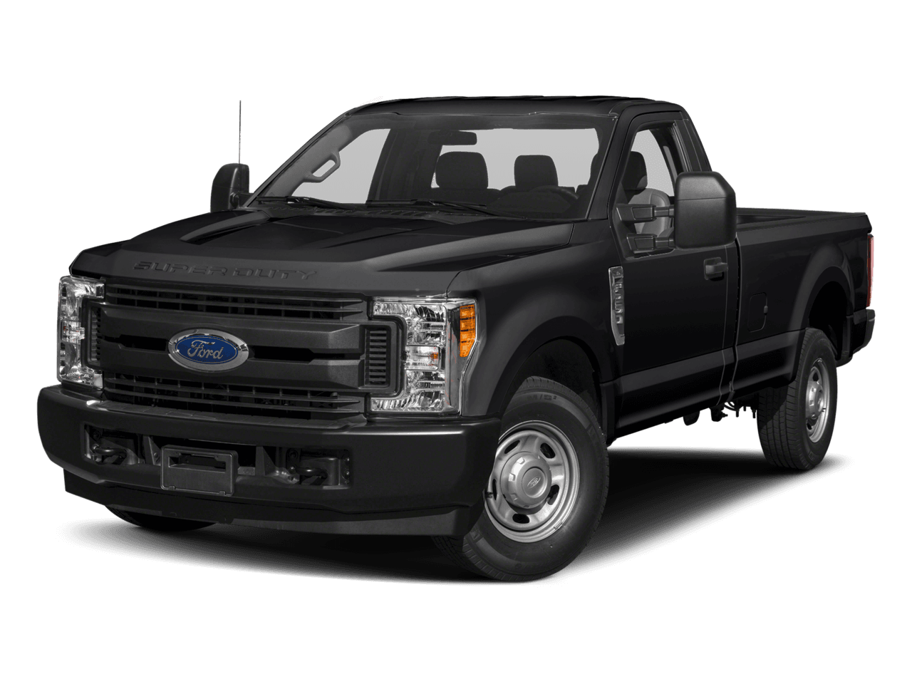 2017 Ford Super Duty F-250 SRW XL 2WD Reg Cab 8' Box - Front 3/4, facing to the left