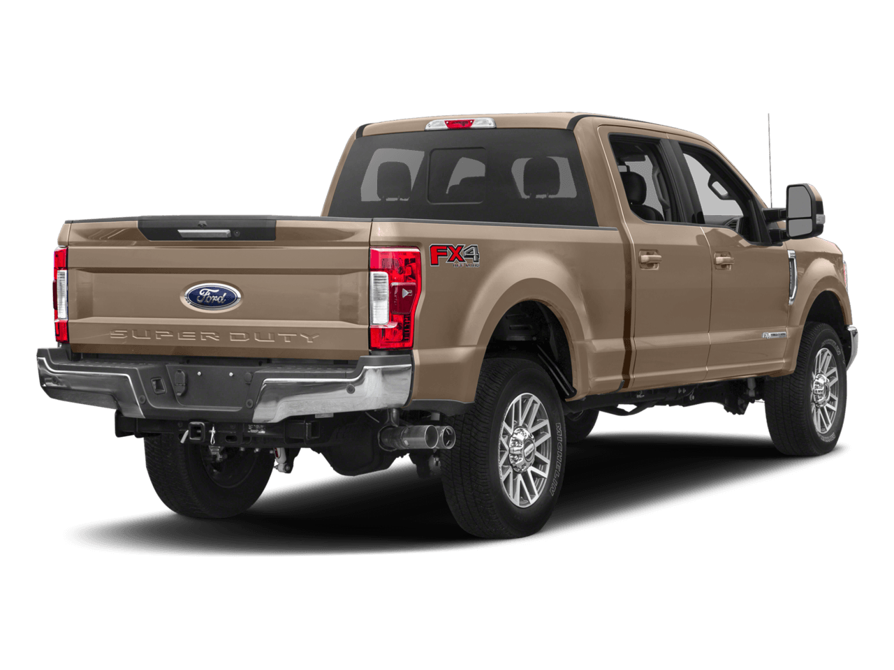 2017 Ford Super Duty F-250 SRW Lariat 2WD Crew Cab 6.75' Box - Rear 3/4, facing to the right