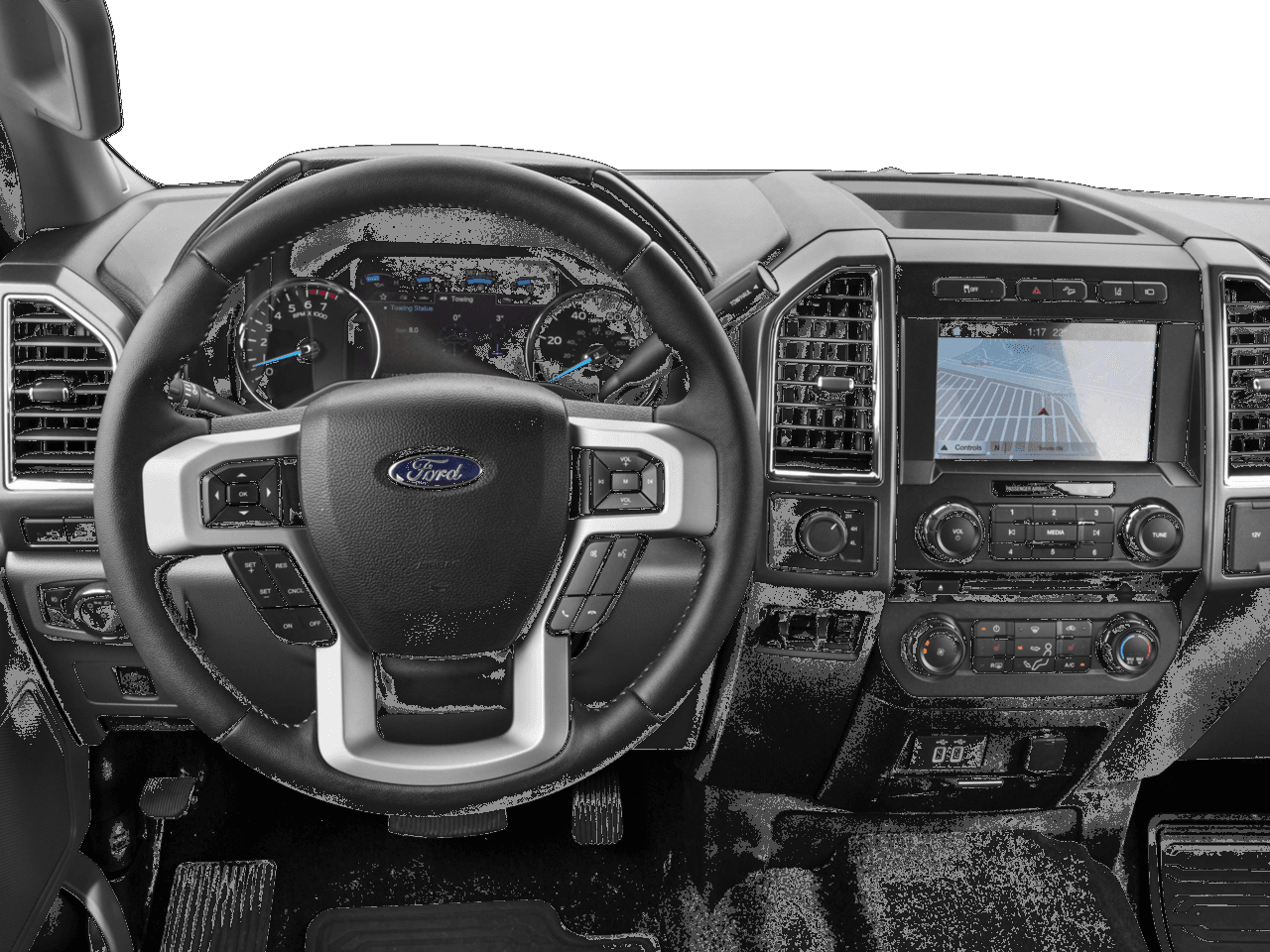 2017 Ford Super Duty F-250 SRW XLT 4WD Crew Cab 6.75' Box - Interior Drivers Dash