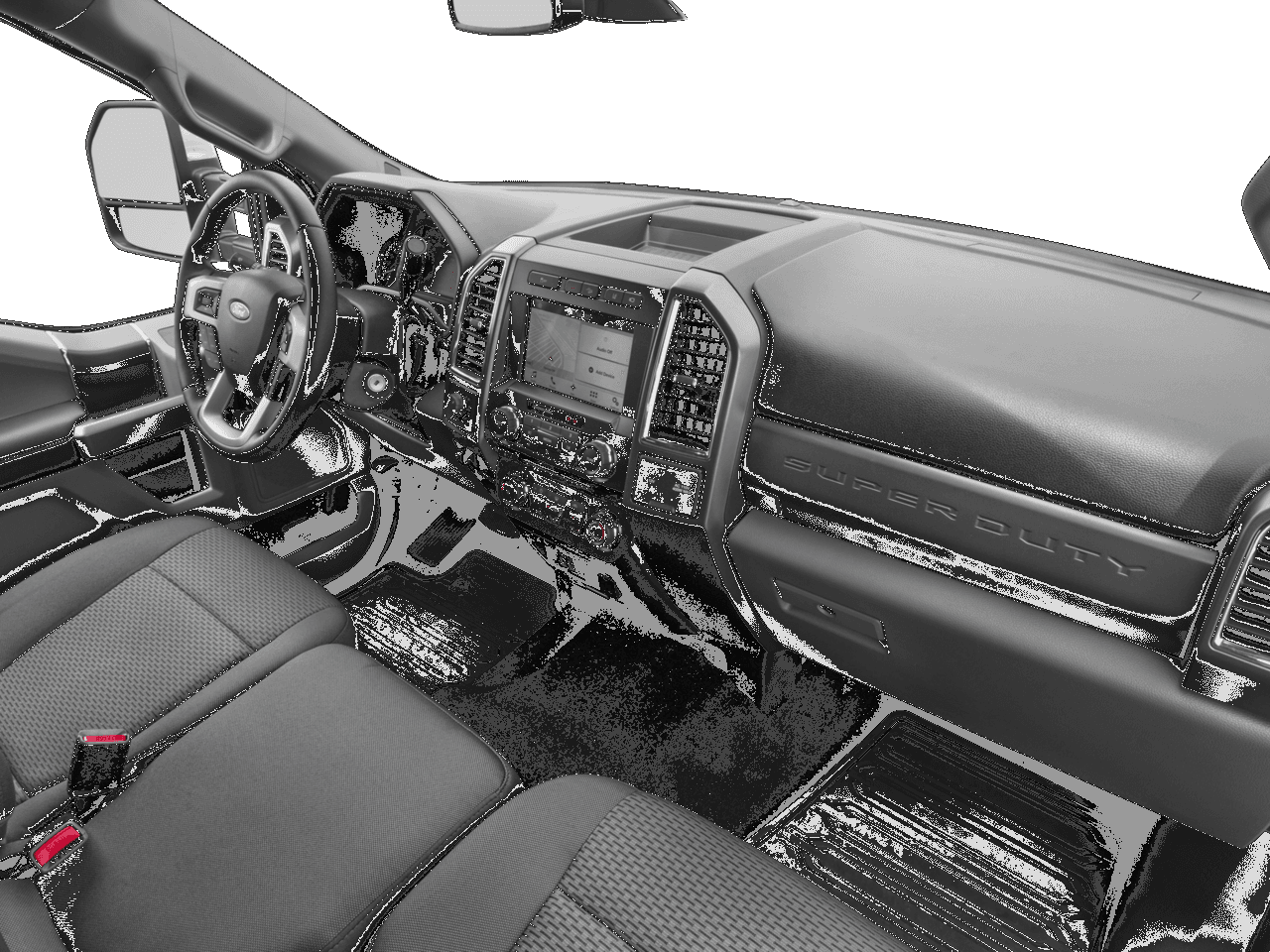 2017 Ford Super Duty F-250 SRW XLT 4WD Crew Cab 6.75' Box - Interior Passenger Dash