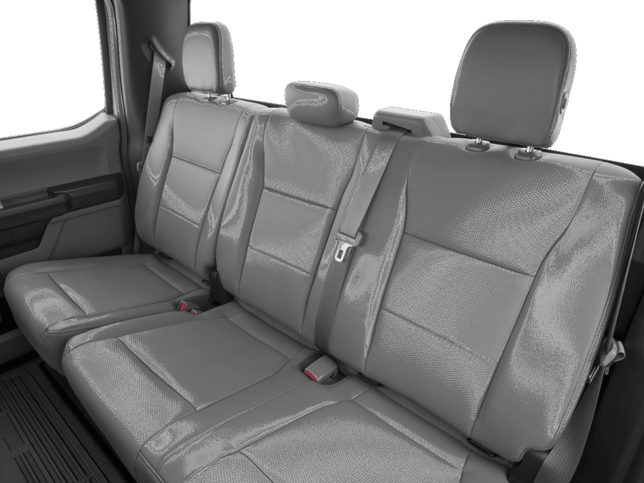 2017 Ford Super Duty F-250 SRW XL 4WD Crew Cab 6.75' Box - Interior Rear seats