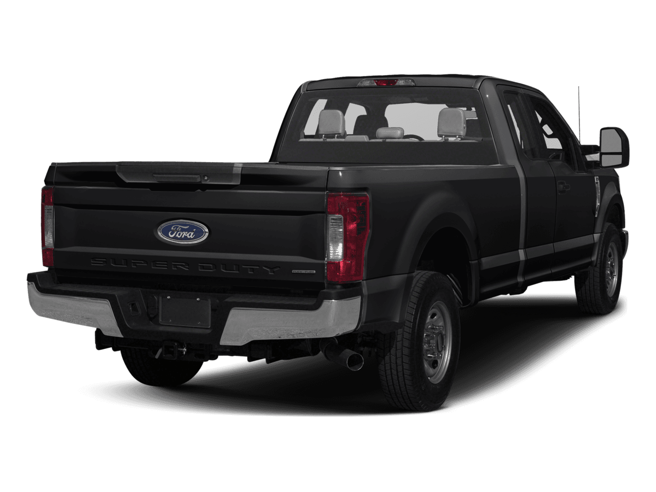 2017 Ford Super Duty F-250 SRW XL 4WD SuperCab 8' Box - Rear 3/4, facing to the right