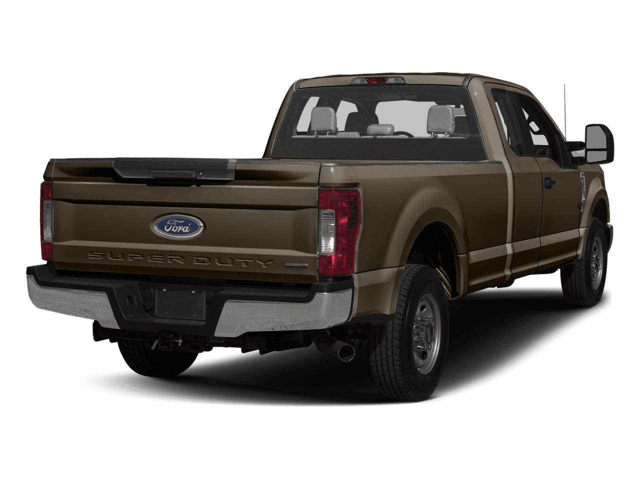 2017 Ford Super Duty F-250 SRW XL 4WD SuperCab 8' Box - Rear 3/4, facing to the right