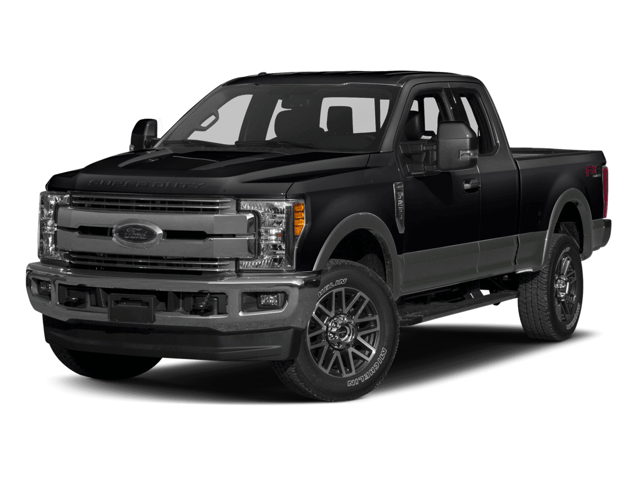 2017 Ford Super Duty F-250 SRW Lariat 4WD SuperCab 8' Box - Front 3/4, facing to the left