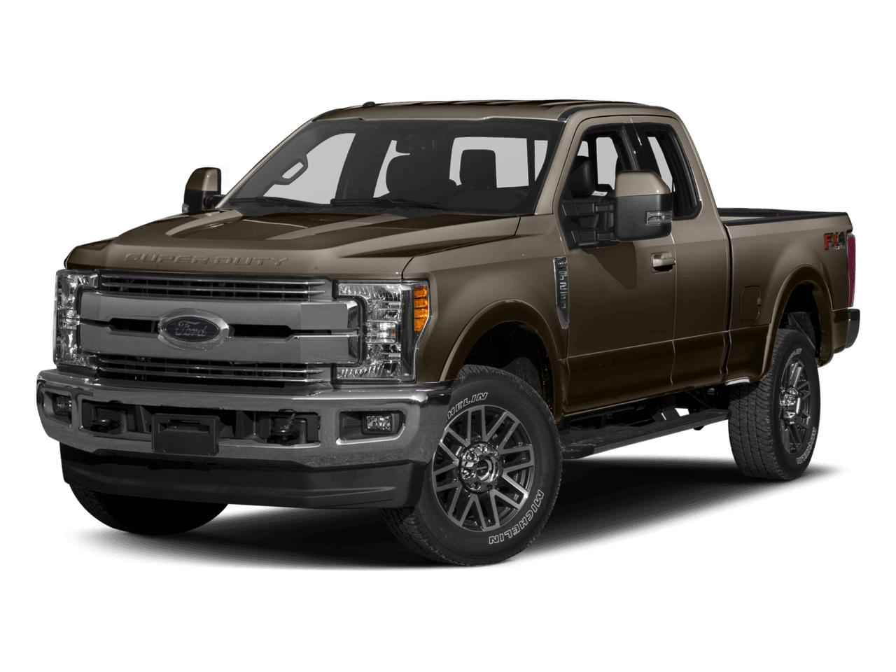 2017 Ford Super Duty F-250 SRW Lariat 4WD SuperCab 8' Box - Front 3/4, facing to the left