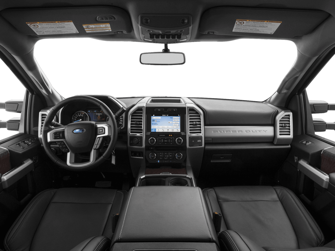 2017 Ford Super Duty F-250 SRW Lariat 4WD SuperCab 8' Box - Interior Full Dash Basic