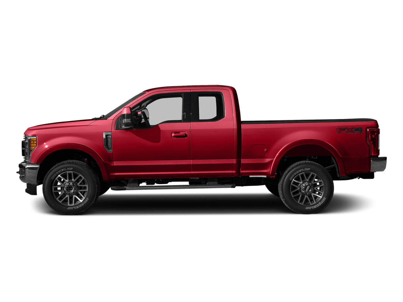 2017 Ford Super Duty F-250 SRW Lariat 4WD SuperCab 8' Box - Profile, facing to the left