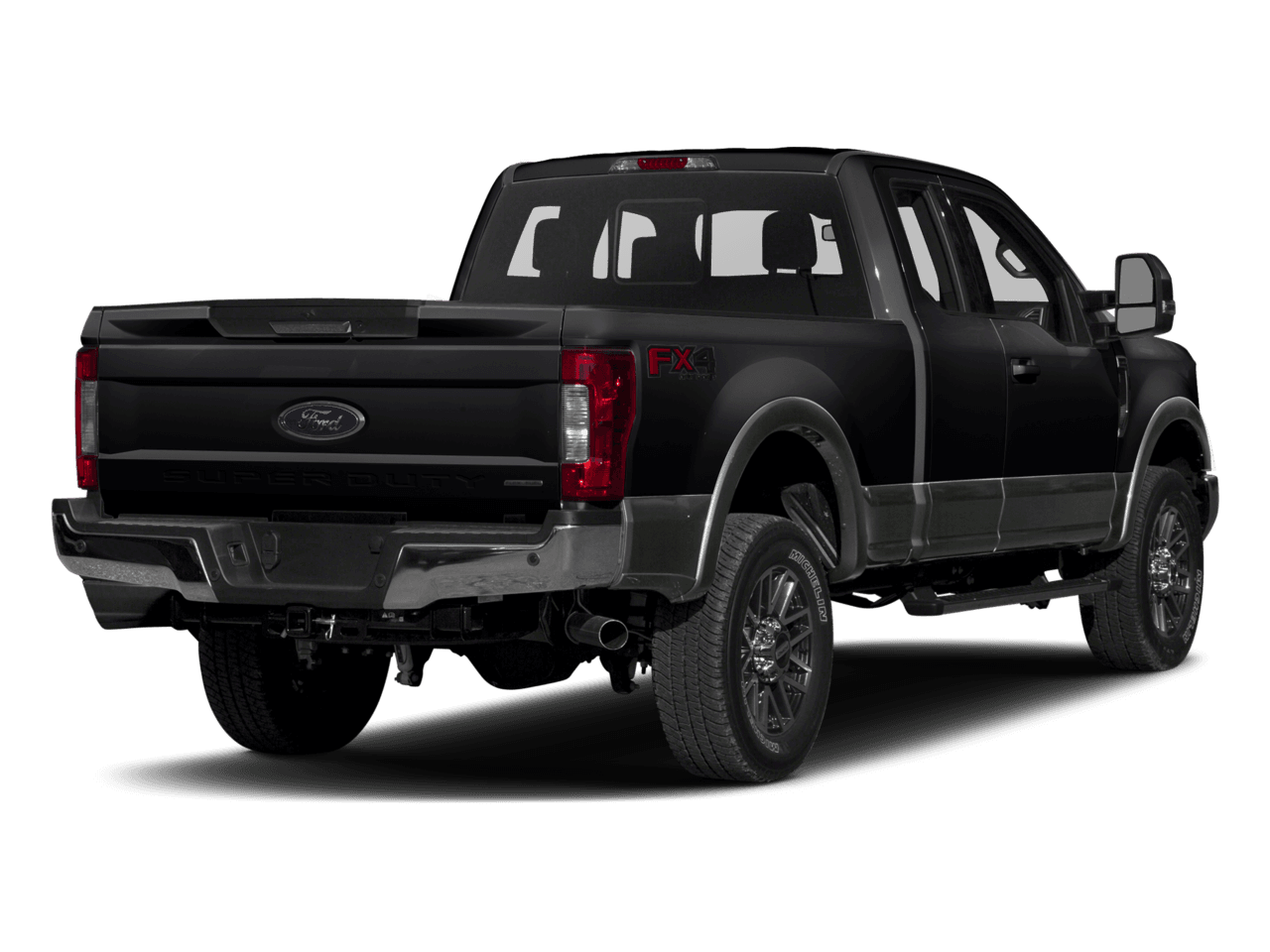 2017 Ford Super Duty F-250 SRW Lariat 4WD SuperCab 8' Box - Rear 3/4, facing to the right