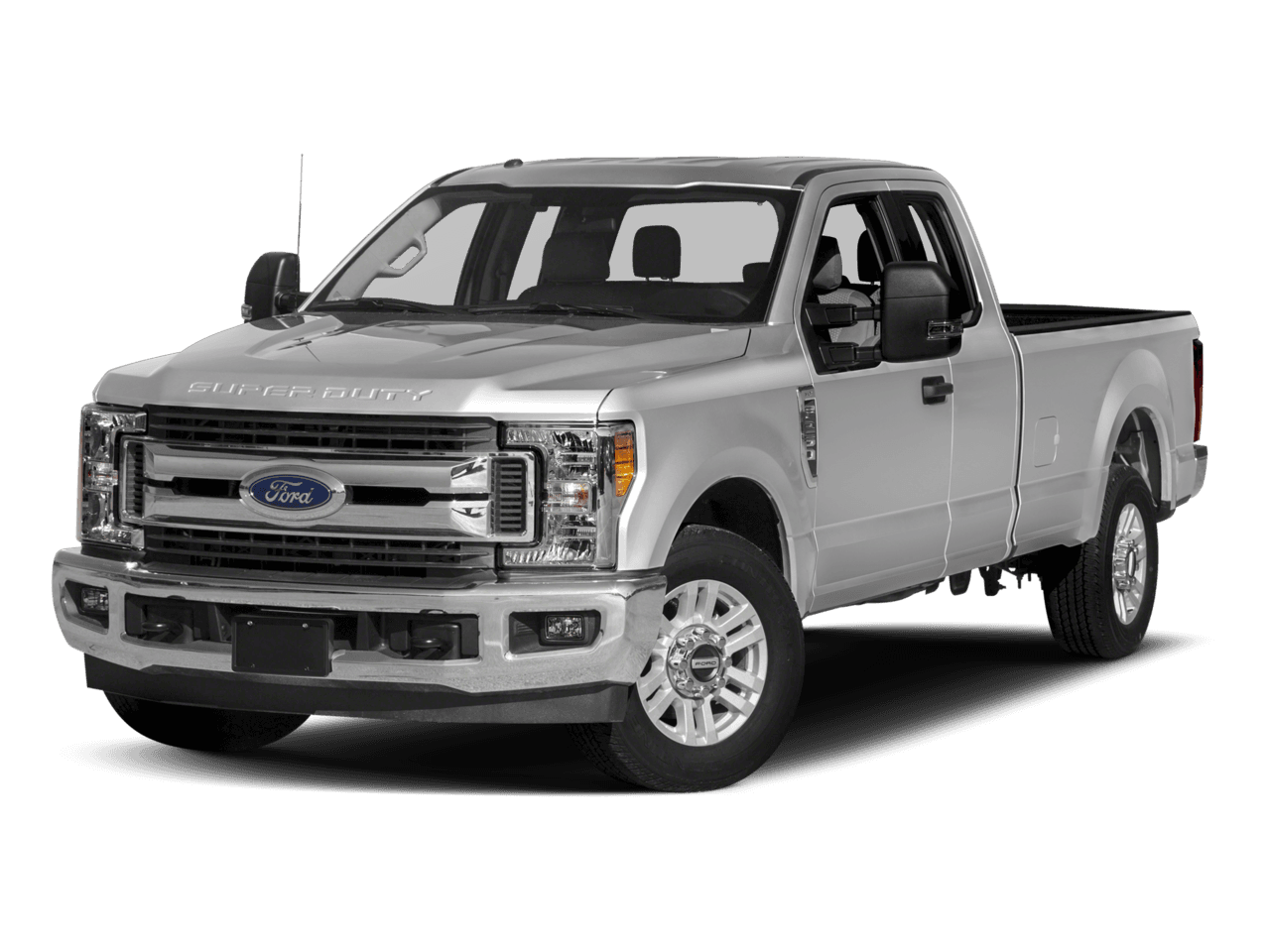 2017 Ford Super Duty F-250 SRW XLT 2WD SuperCab 8' Box - Front 3/4, facing to the left