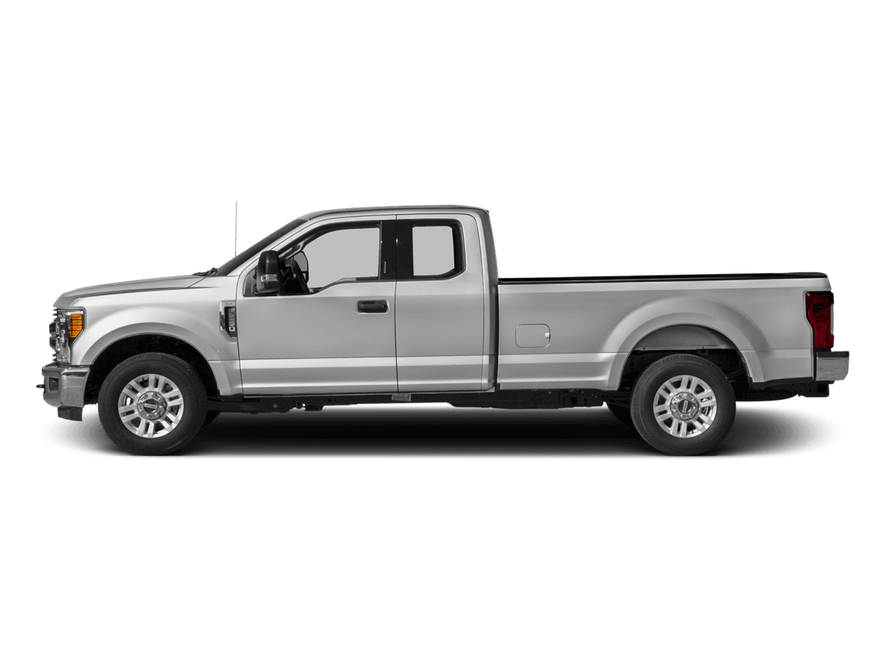 2017 Ford Super Duty F-250 SRW XLT 2WD SuperCab 8' Box - Profile, facing to the left