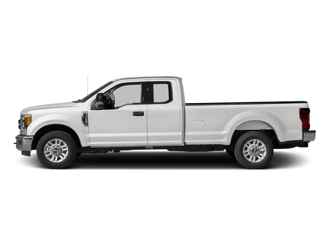 2017 Ford Super Duty F-250 SRW XLT 2WD SuperCab 8' Box - Profile, facing to the left