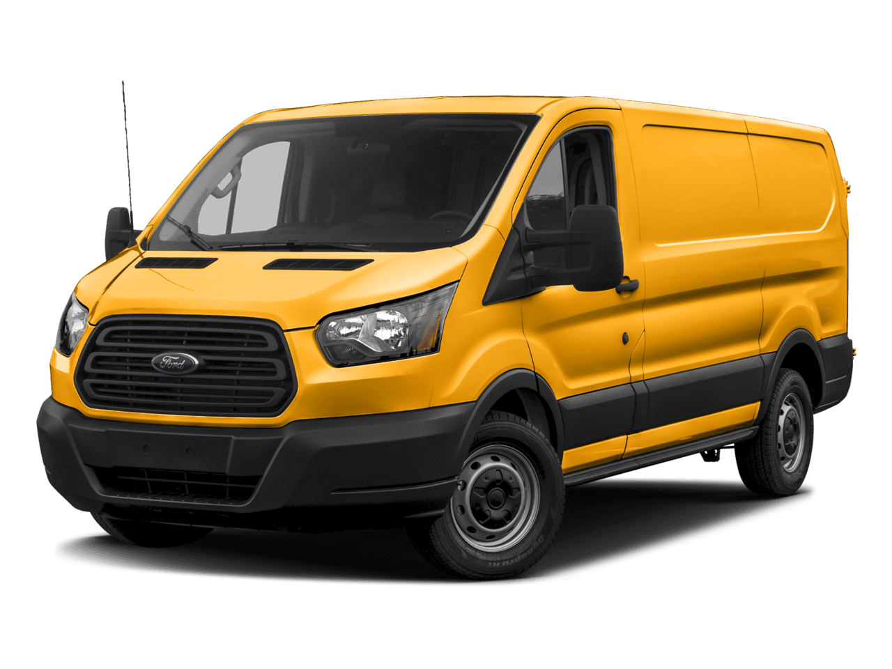 2017 Ford Transit Van T-150 130" Low Rf 8600 GVWR Swing-Out RH Dr - Front 3/4, facing to the left