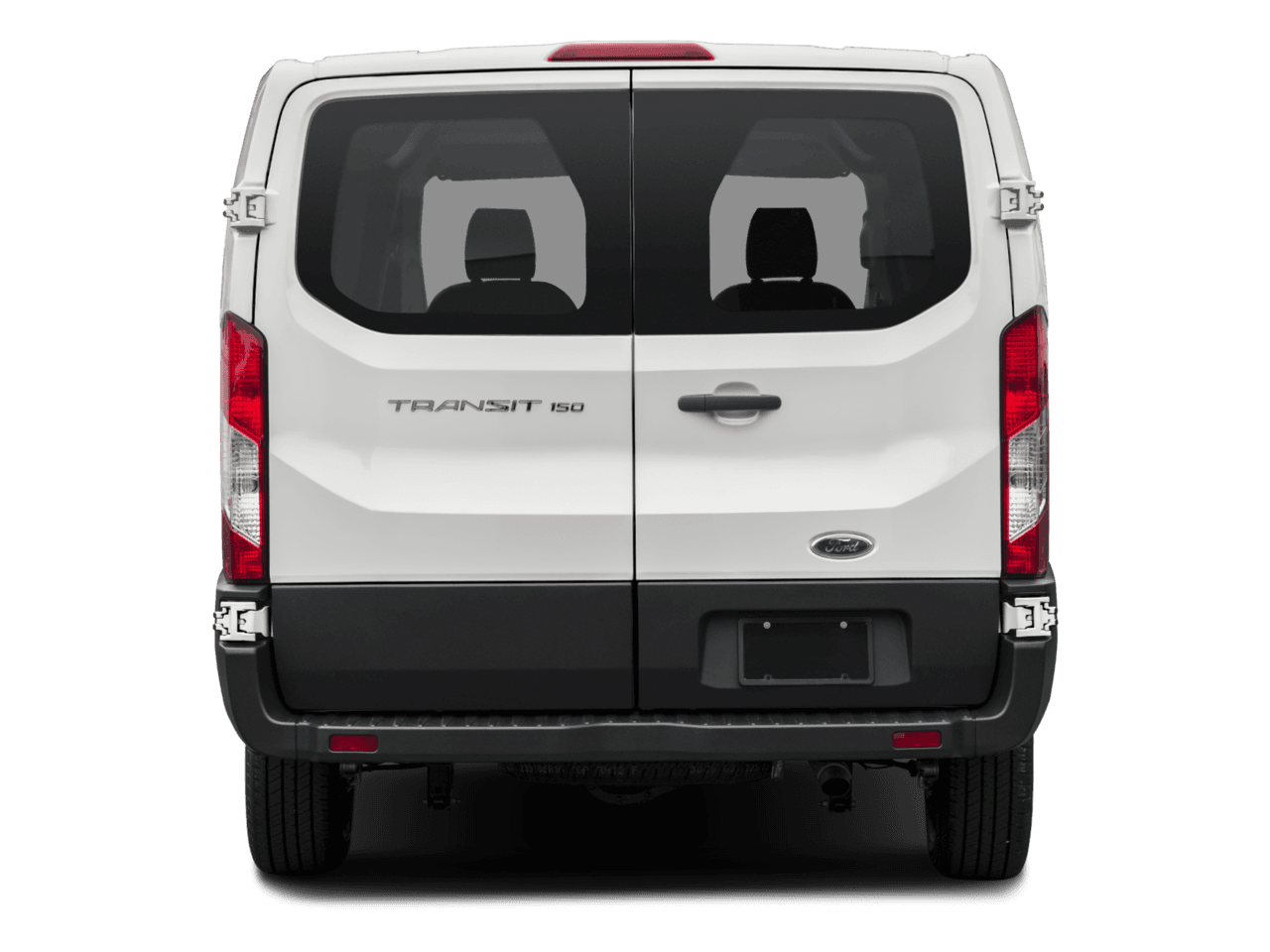 2017 Ford Transit Van T-150 130" Low Rf 8600 GVWR Swing-Out RH Dr - Rear (full)