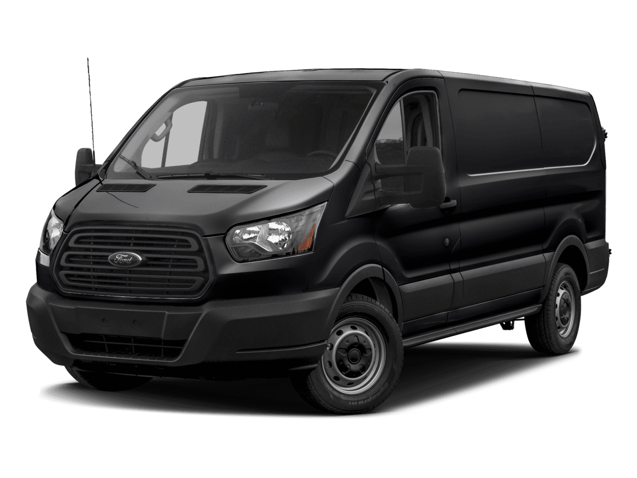 2017 Ford Transit Van T-150 148" Low Rf 8600 GVWR Sliding RH Dr - Front 3/4, facing to the left