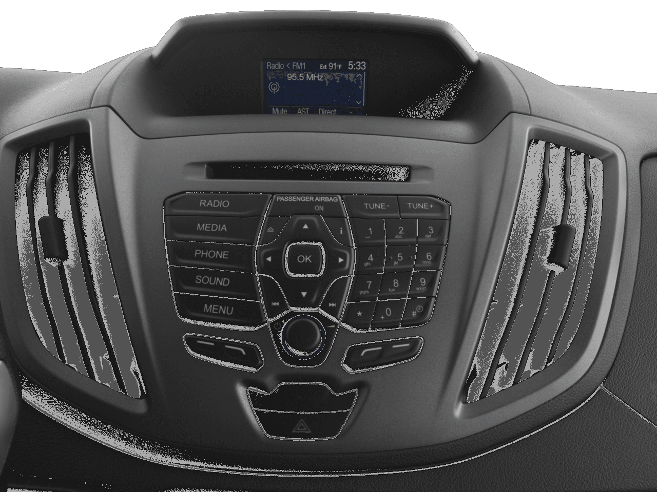 2017 Ford Transit Van T-150 148" Med Rf 8600 GVWR Sliding RH Dr - Interior Stereo System