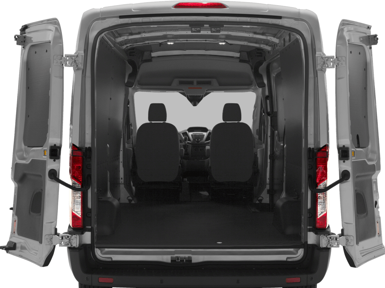 2017 Ford Transit Van T-150 148" Med Rf 8600 GVWR Dual Dr - Interior Trunk with Hatch Open Feature