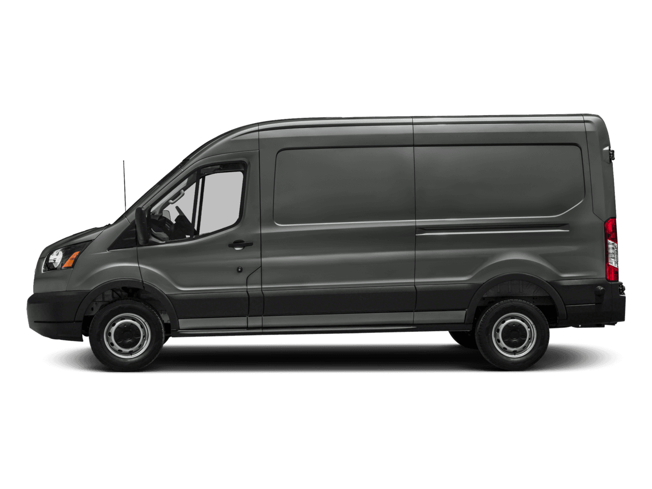 2017 Ford Transit Van T-250 130" Med Rf 9000 GVWR Dual Dr - Profile, facing to the left