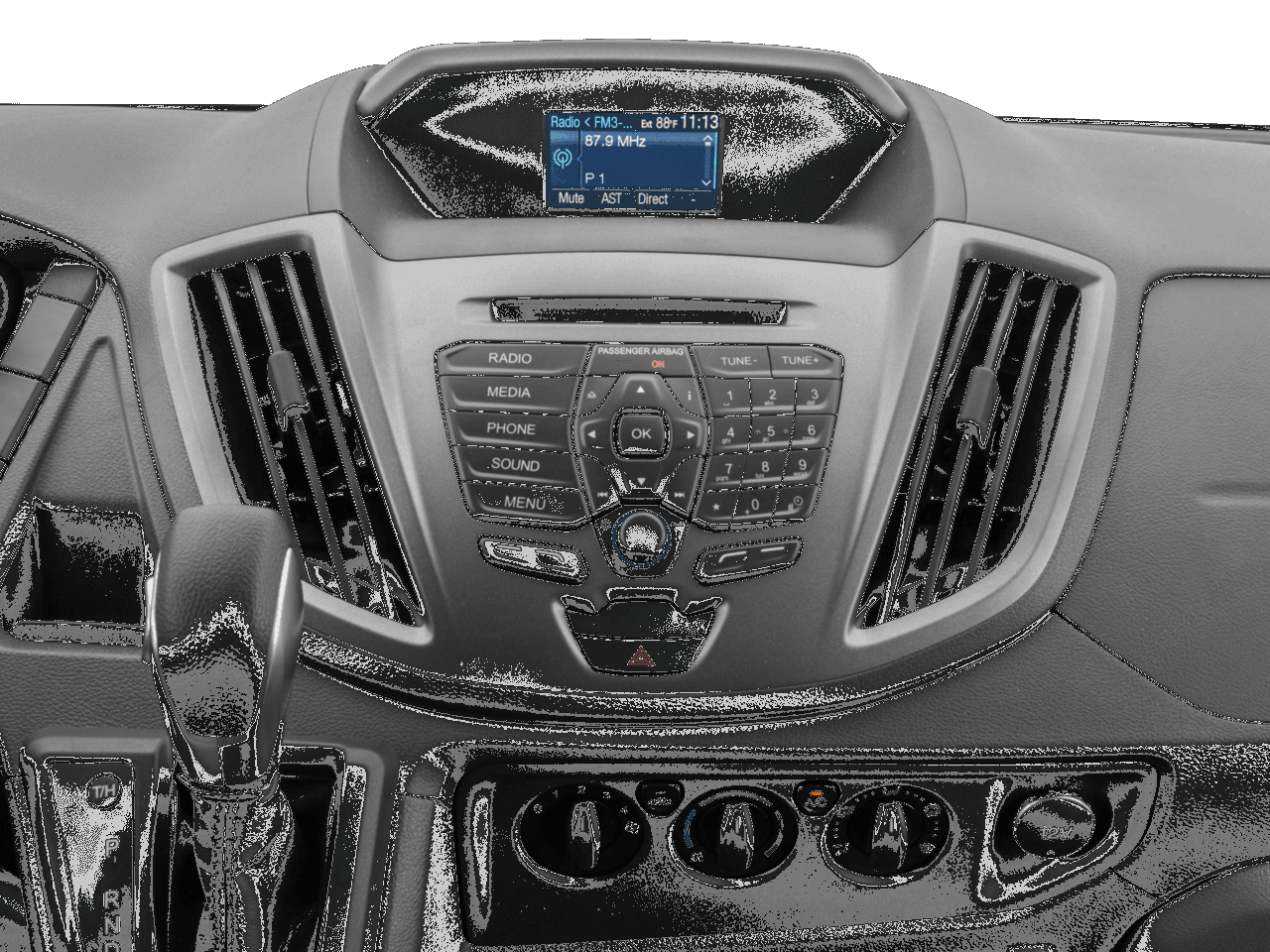 2017 Ford Transit Van T-250 130" Med Rf 9000 GVWR Dual Dr - Interior Stereo System