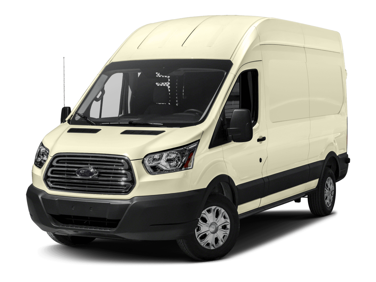 2017 Ford Transit Van T-250 148" Hi Rf 9000 GVWR Dual Dr - Front 3/4, facing to the left