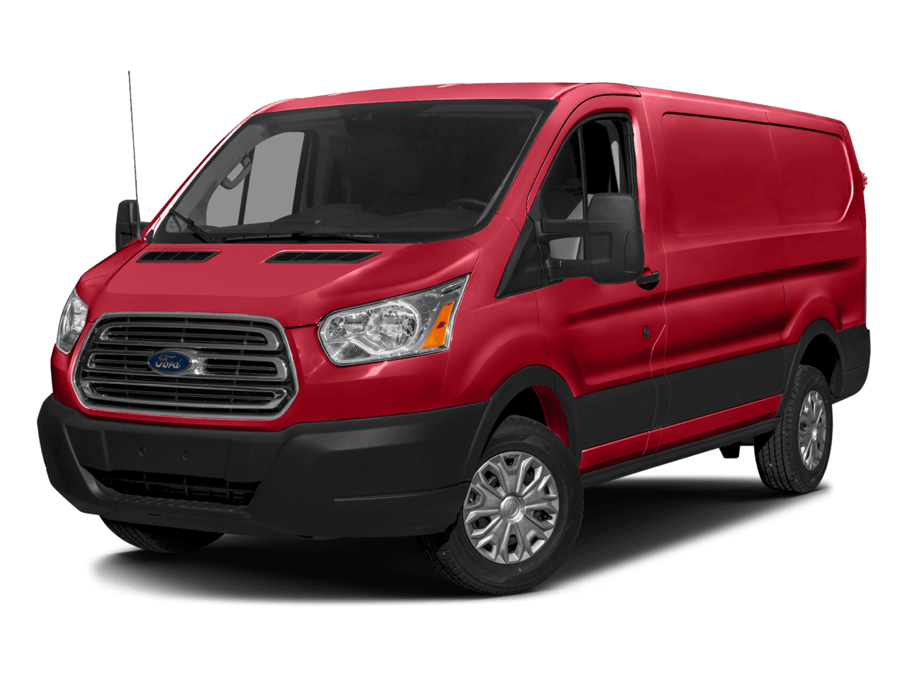 2017 Ford Transit Van T-350 148" Low Rf 9500 GVWR Swing-Out RH Dr - Front 3/4, facing to the left