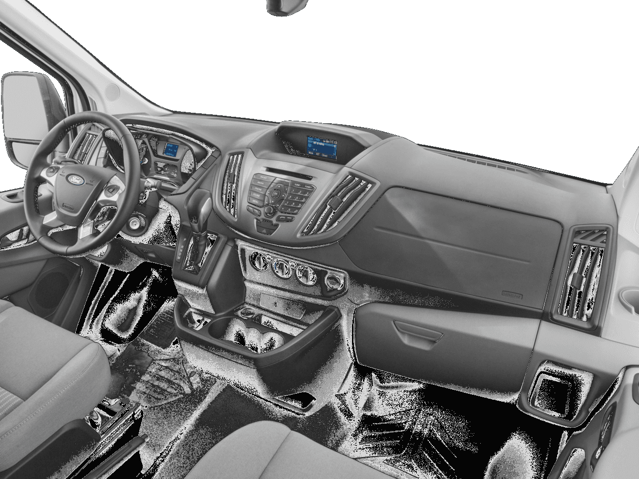 2017 Ford Transit Van T-350 148" Med Rf 9500 GVWR Dual Dr - Interior Passenger Dash