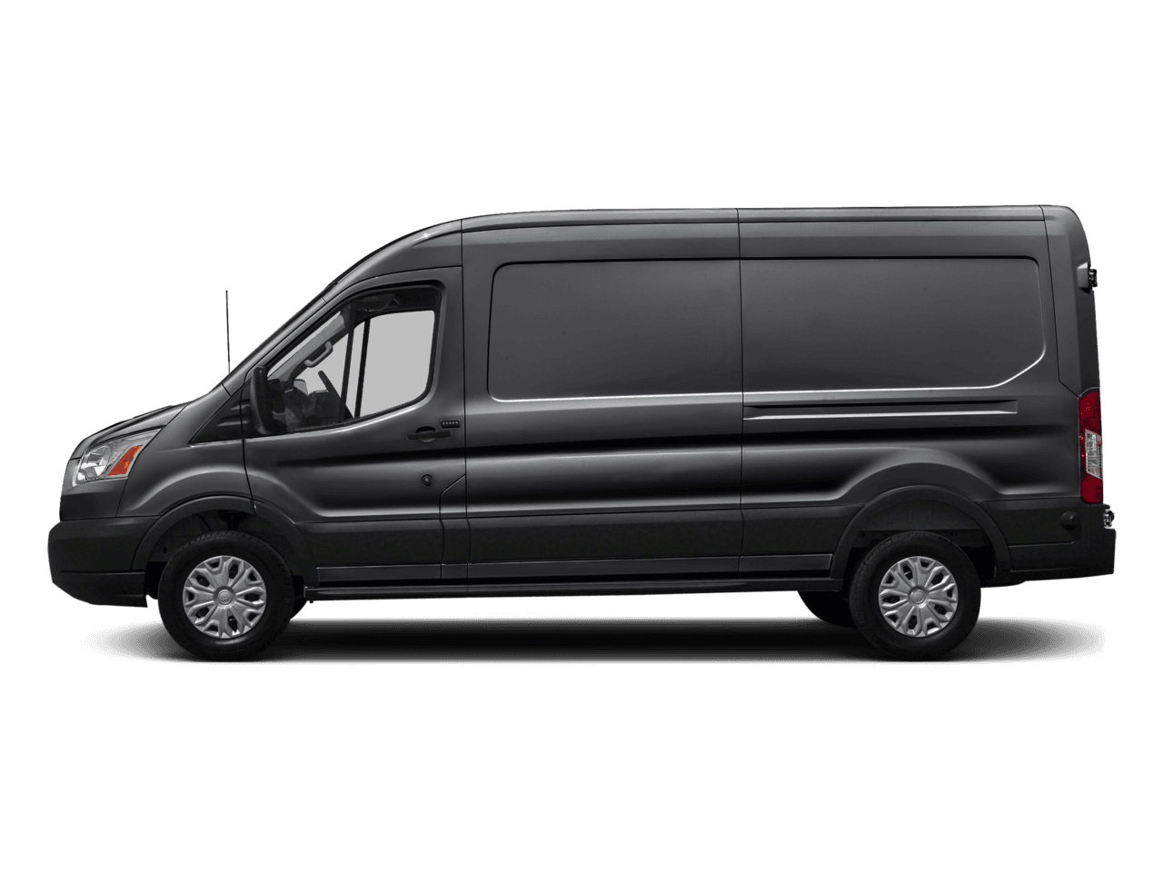 2017 Ford Transit Van T-350 148" Med Rf 9500 GVWR Dual Dr - Profile, facing to the left