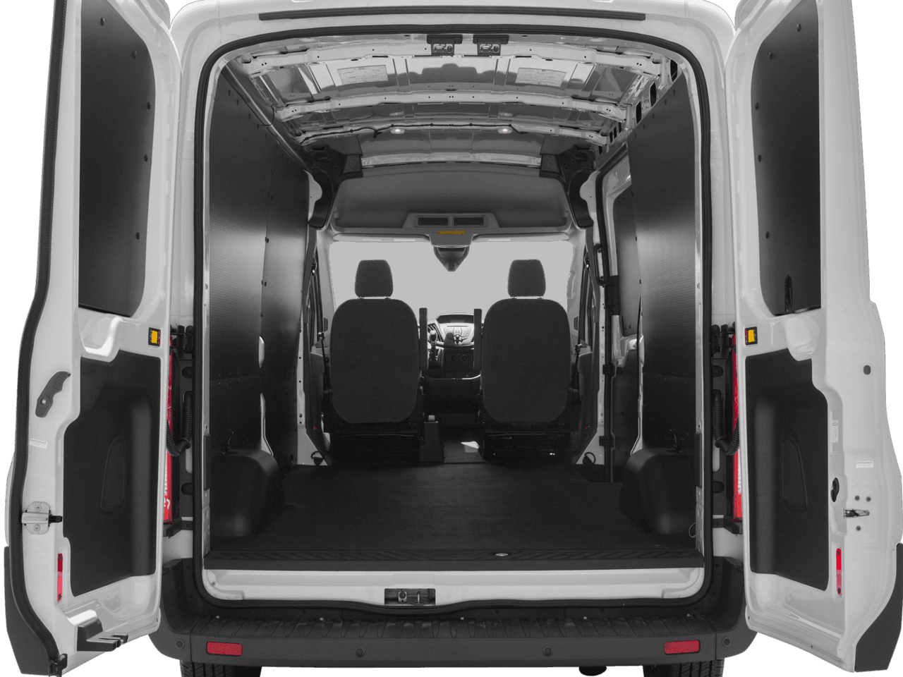 2017 Ford Transit Van T-350 148" Med Rf 9500 GVWR Dual Dr - Interior Trunk with Hatch Open Feature