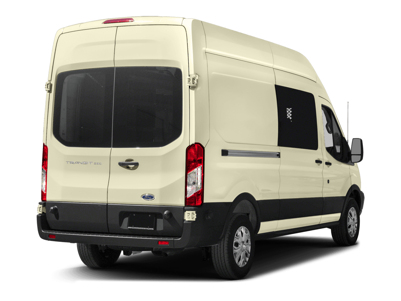2017 Ford Transit Van T-350 148" Hi Rf 9500 GVWR Dual Dr - Rear 3/4, facing to the right