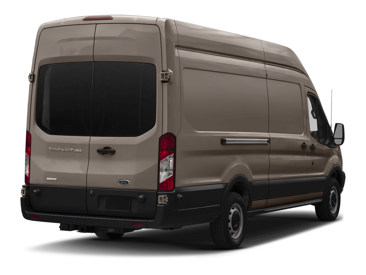 2017 Ford Transit Van T-350 148" EL Hi Rf 9500 GVWR Sliding RH Dr - Rear 3/4, facing to the right