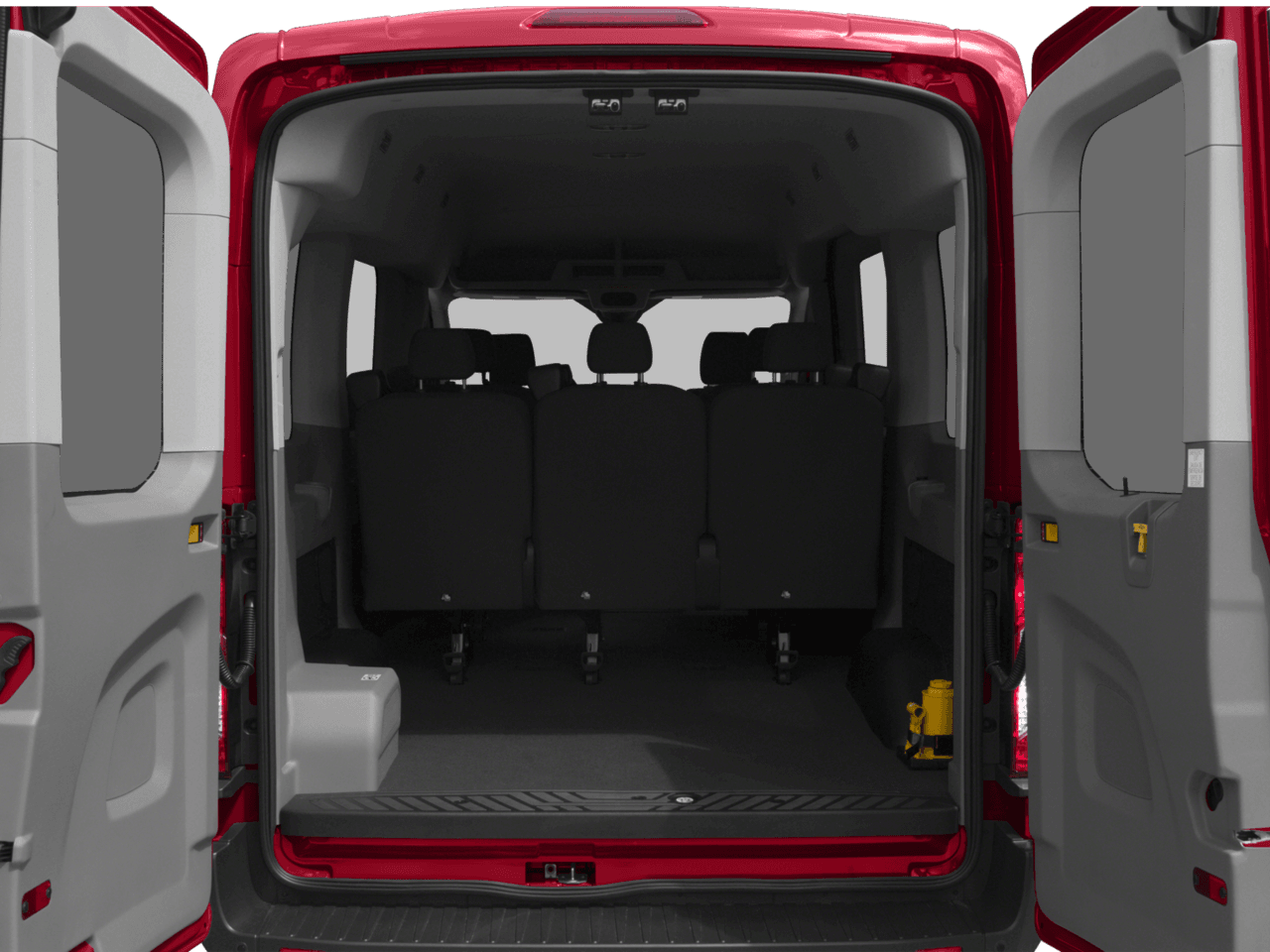 2017 Ford Transit Wagon T-150 130" Med Roof XL Sliding RH Dr - Interior Trunk with Hatch Open Feature