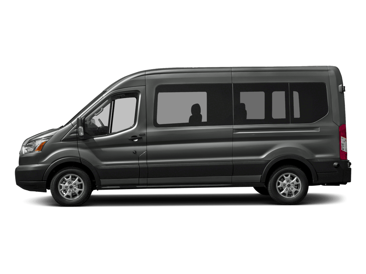 2017 Ford Transit Wagon T-350 148" Med Roof XL Sliding RH Dr - Profile, facing to the left