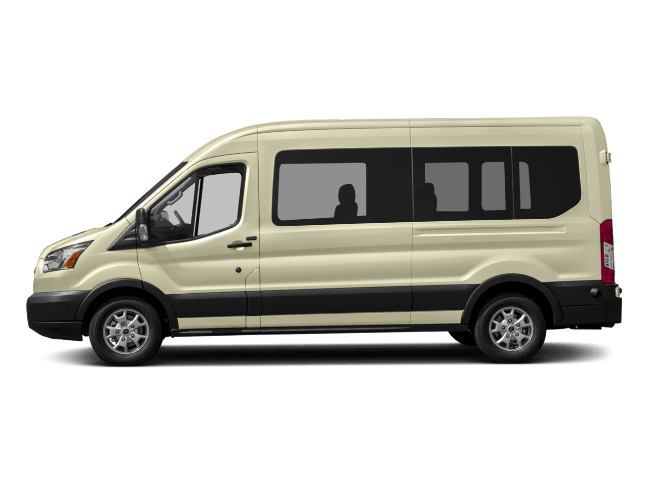 2017 Ford Transit Wagon T-350 148" Med Roof XL Sliding RH Dr - Profile, facing to the left