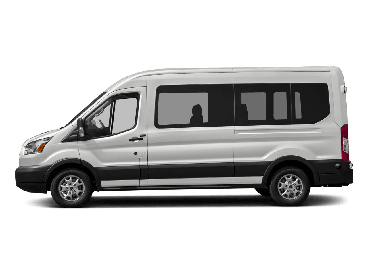 2017 Ford Transit Wagon T-350 148" Med Roof XL Sliding RH Dr - Profile, facing to the left