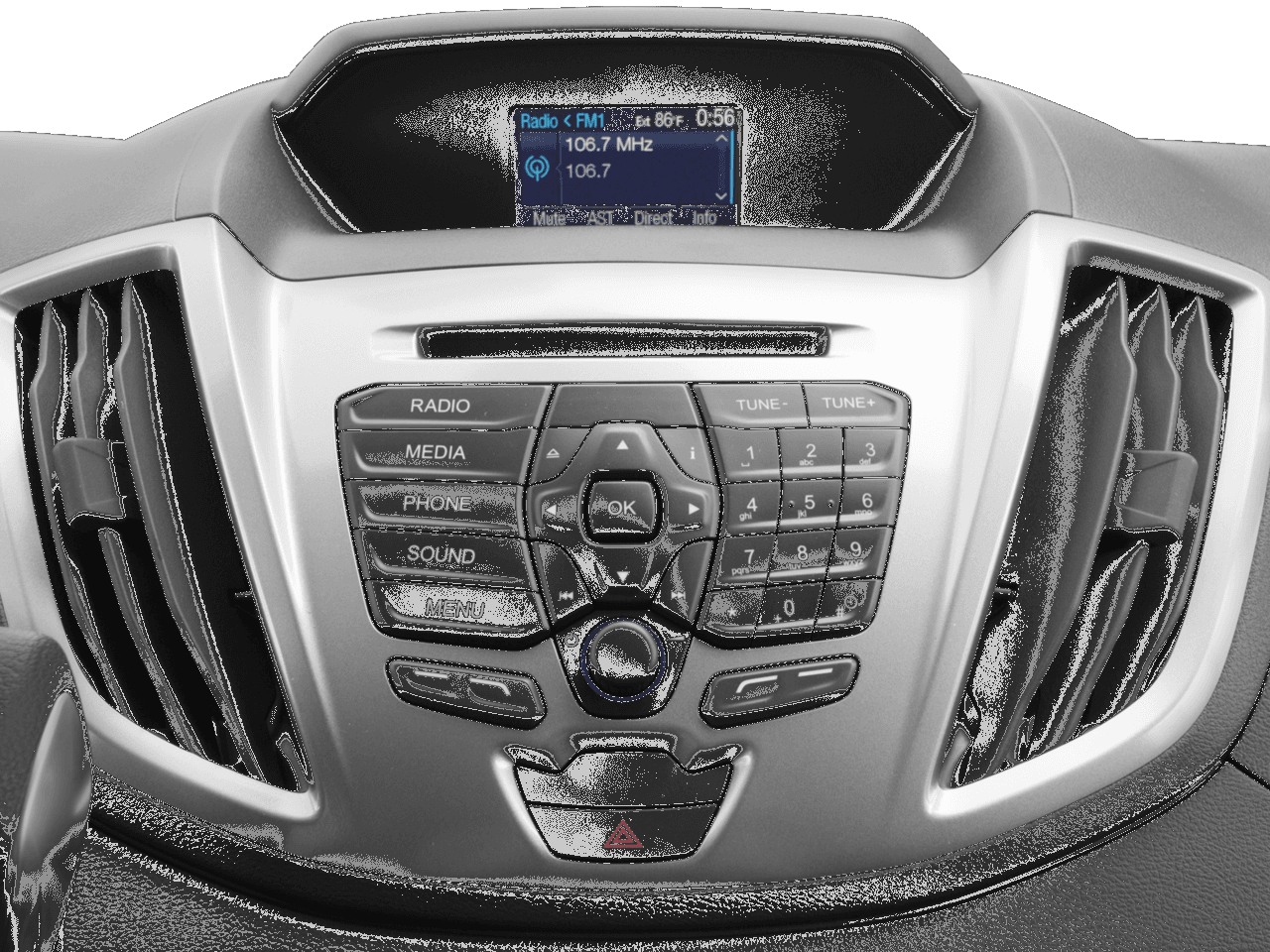 2017 Ford Transit Wagon T-350 148" Med Roof XL Sliding RH Dr - Interior Stereo System