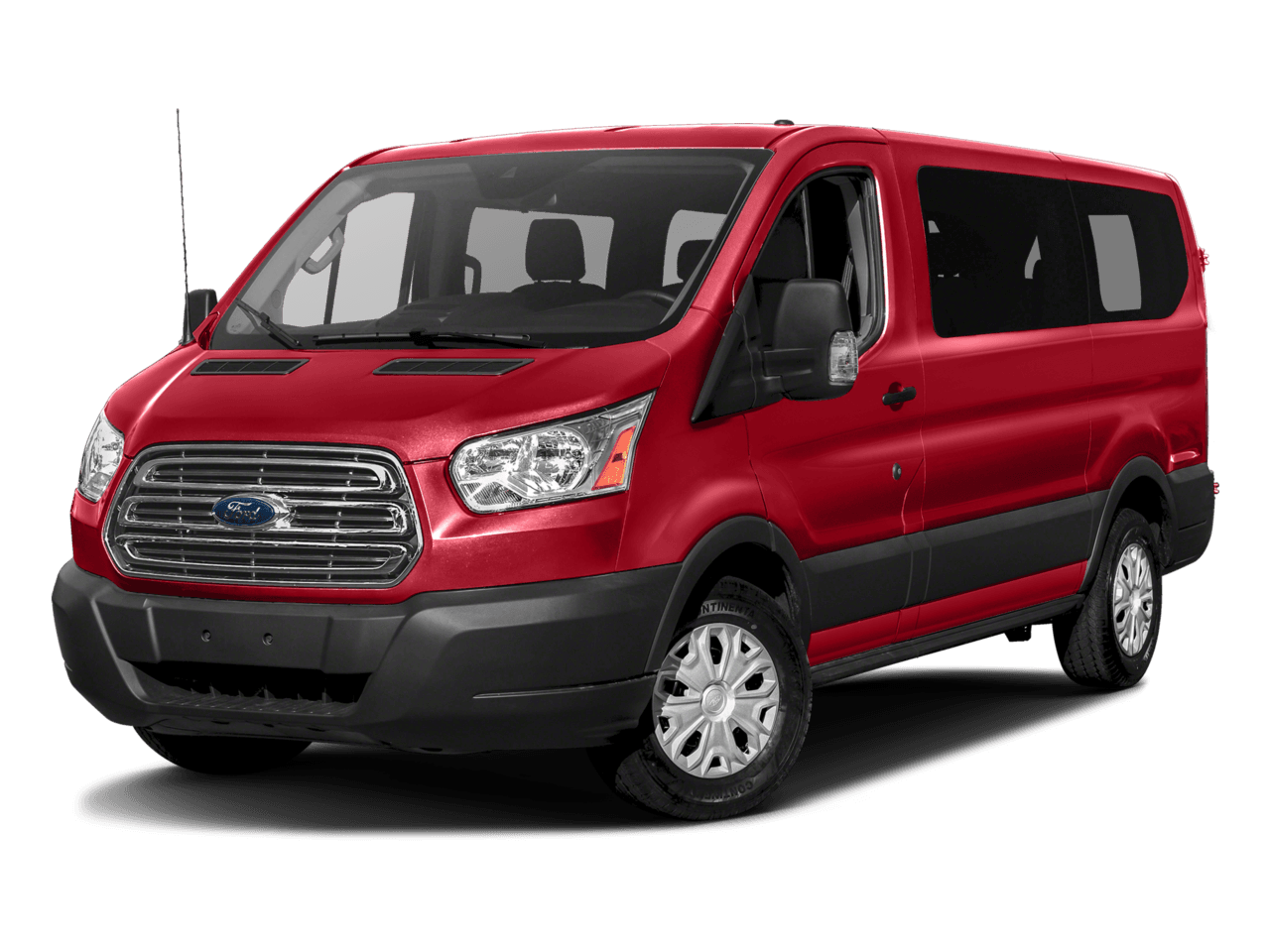 2017 Ford Transit Wagon T-150 130" Low Roof XLT Swing-Out RH Dr - Front 3/4, facing to the left